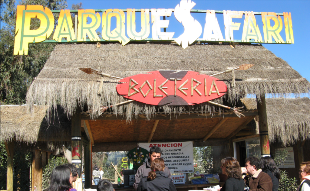 Entrada Parque Safari Rancagua, tour operador autorizado con Transportes DAEX